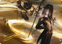 Rapier Wit Art Card (Gold-Stamped Signature) -  (ASSOS-006) - Art Series: Secrets of Strixhaven