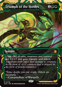 Triumph of the Hordes -  Foil (SOA-059) - Secrets of Strixhaven: Mystical Archive