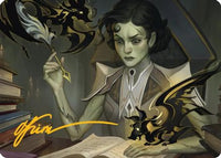 Eternal Student Art Card (Gold-Stamped Signature) -  (ASSOS-011) - Art Series: Secrets of Strixhaven