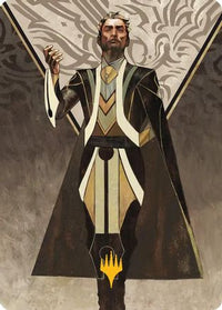 Ral Zarek, Guest Lecturer Art Card (Gold-Stamped Planeswalker Symbol) -  (ASSOS-027) - Art Series: Secrets of Strixhaven