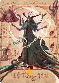 Tragedy Feaster Art Card (Gold-Stamped Planeswalker Symbol) -  (ASSOS-030) - Art Series: Secrets of Strixhaven