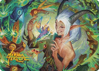 Lumaret's Favor Art Card (Gold-Stamped Signature) -  (ASSOS-016) - Art Series: Secrets of Strixhaven