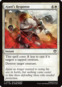 Ajani's Response -  (SOS-006) - Secrets of Strixhaven