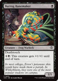 Burrog Banemaker -  Foil (SOS-075) - Secrets of Strixhaven