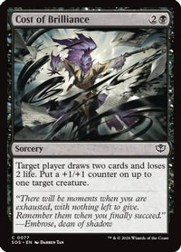 Cost of Brilliance -  Foil (SOS-077) - Secrets of Strixhaven