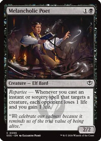 Melancholic Poet -  Foil (SOS-090) - Secrets of Strixhaven