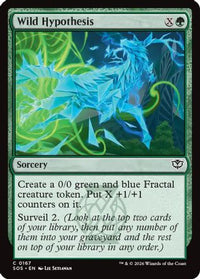 Wild Hypothesis -  Foil (SOS-167) - Secrets of Strixhaven