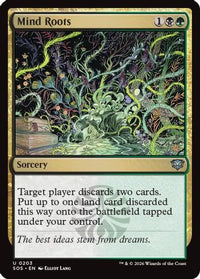 Mind Roots -  Foil (SOS-203) - Secrets of Strixhaven