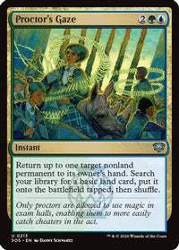 Proctor's Gaze -  (SOS-213) - Secrets of Strixhaven