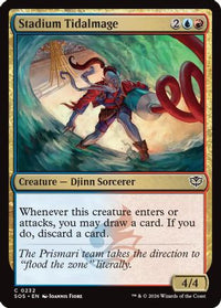 Stadium Tidalmage -  Foil (SOS-232) - Secrets of Strixhaven