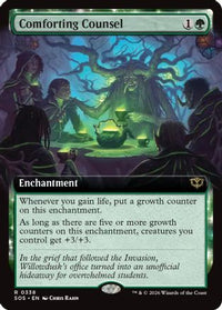 Comforting Counsel (Extended Art) -  (SOS-338) - Secrets of Strixhaven