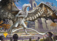 Silverquill, the Disputant Art Card (Gold-Stamped Planeswalker Symbol) -  (ASSOS-023) - Art Series: Secrets of Strixhaven