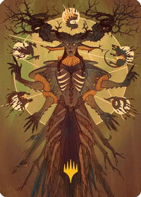 Culling Ritual Art Card (Gold-Stamped Planeswalker Symbol) -  (ASSOS-048) - Art Series: Secrets of Strixhaven