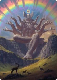 Transcendent Archaic Art Card -  (ASSOS-001) - Art Series: Secrets of Strixhaven