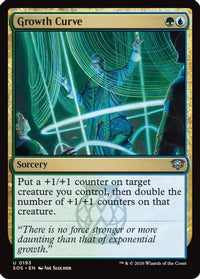 Growth Curve -  Foil (SOS-193) - Secrets of Strixhaven