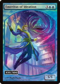 Emeritus of Ideation (Retro Frame) (Serial Numbered) (Double Rainbow Foil) -  Foil (SOS-306) - Secrets of Strixhaven