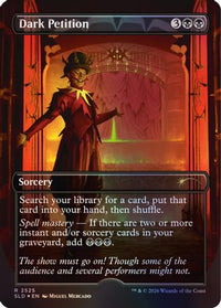 Dark Petition -  Foil (SLD-2525) - Secret Lair Drop Series