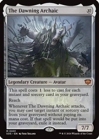The Dawning Archaic -  Foil (PPSOS-001) - Promo Pack: Secrets of Strixhaven