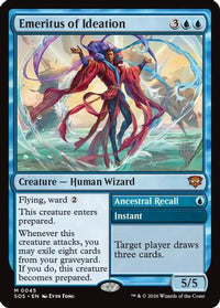 Emeritus of Ideation -  Foil (PPSOS-045) - Promo Pack: Secrets of Strixhaven