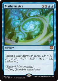 Mathemagics -  Foil (PPSOS-058) - Promo Pack: Secrets of Strixhaven