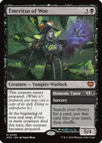 Emeritus of Woe -  (PPSOS-080) - Promo Pack: Secrets of Strixhaven