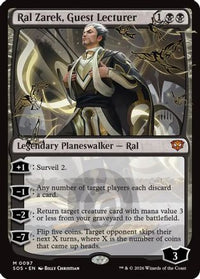 Ral Zarek, Guest Lecturer -  (PPSOS-097) - Promo Pack: Secrets of Strixhaven