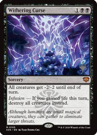 Withering Curse -  (PPSOS-105) - Promo Pack: Secrets of Strixhaven