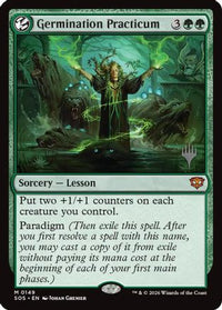 Germination Practicum -  Foil (PPSOS-149) - Promo Pack: Secrets of Strixhaven