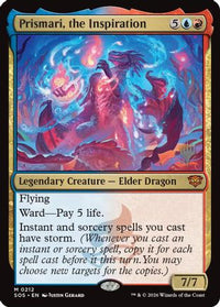 Prismari, the Inspiration -  Foil (PPSOS-212) - Promo Pack: Secrets of Strixhaven