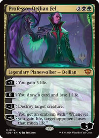 Professor Dellian Fel -  (PPSOS-214) - Promo Pack: Secrets of Strixhaven