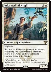 Informed Inkwright -  (PPSOS-020) - Promo Pack: Secrets of Strixhaven