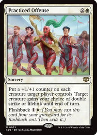 Practiced Offense -  (PPSOS-025) - Promo Pack: Secrets of Strixhaven