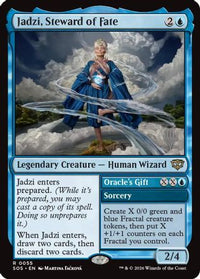 Jadzi, Steward of Fate -  Foil (PPSOS-055) - Promo Pack: Secrets of Strixhaven