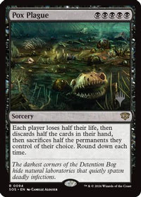 Pox Plague -  Foil (PPSOS-094) - Promo Pack: Secrets of Strixhaven