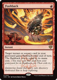 Flashback -  Foil (PPSOS-115) - Promo Pack: Secrets of Strixhaven