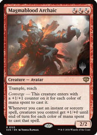 Magmablood Archaic -  (PPSOS-123) - Promo Pack: Secrets of Strixhaven
