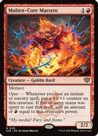 Molten-Core Maestro -  (PPSOS-125) - Promo Pack: Secrets of Strixhaven