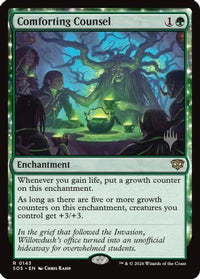 Comforting Counsel -  Foil (PPSOS-143) - Promo Pack: Secrets of Strixhaven