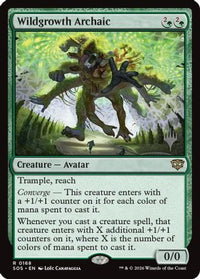 Wildgrowth Archaic -  (PPSOS-168) - Promo Pack: Secrets of Strixhaven
