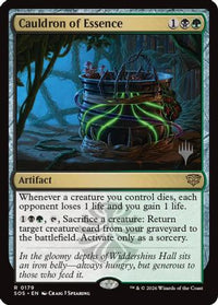Cauldron of Essence -  Foil (PPSOS-179) - Promo Pack: Secrets of Strixhaven