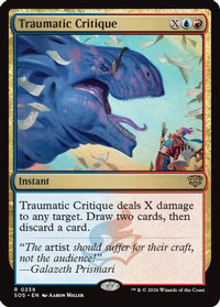 Traumatic Critique -  (PPSOS-239) - Promo Pack: Secrets of Strixhaven