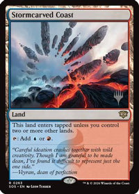 Stormcarved Coast -  (PPSOS-263) - Promo Pack: Secrets of Strixhaven