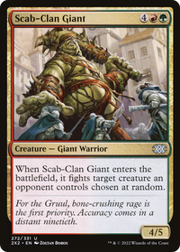 Scab-Clan Giant [Double Masters 2022]