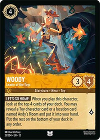 Woody - Leader of the Toys (21/204)  - Wilds Unknown