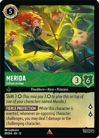 Merida - Gifted Archer (89/204) Cold Foil - Wilds Unknown