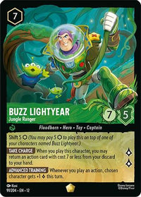 Buzz Lightyear - Jungle Ranger (91/204) Cold Foil - Wilds Unknown