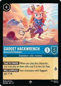 Gadget Hackwrench - Resourceful Mechanic (145/204) Cold Foil - Wilds Unknown