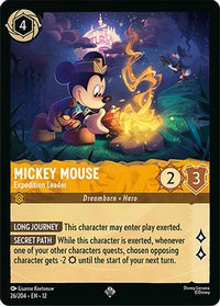 Mickey Mouse - Expedition Leader (26/204)  - Wilds Unknown