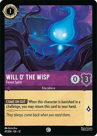 Will o' the Wisp - Forest Spirit (47/204)  - Wilds Unknown