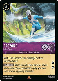 Frozone - Super Cool (59/204) Cold Foil - Wilds Unknown